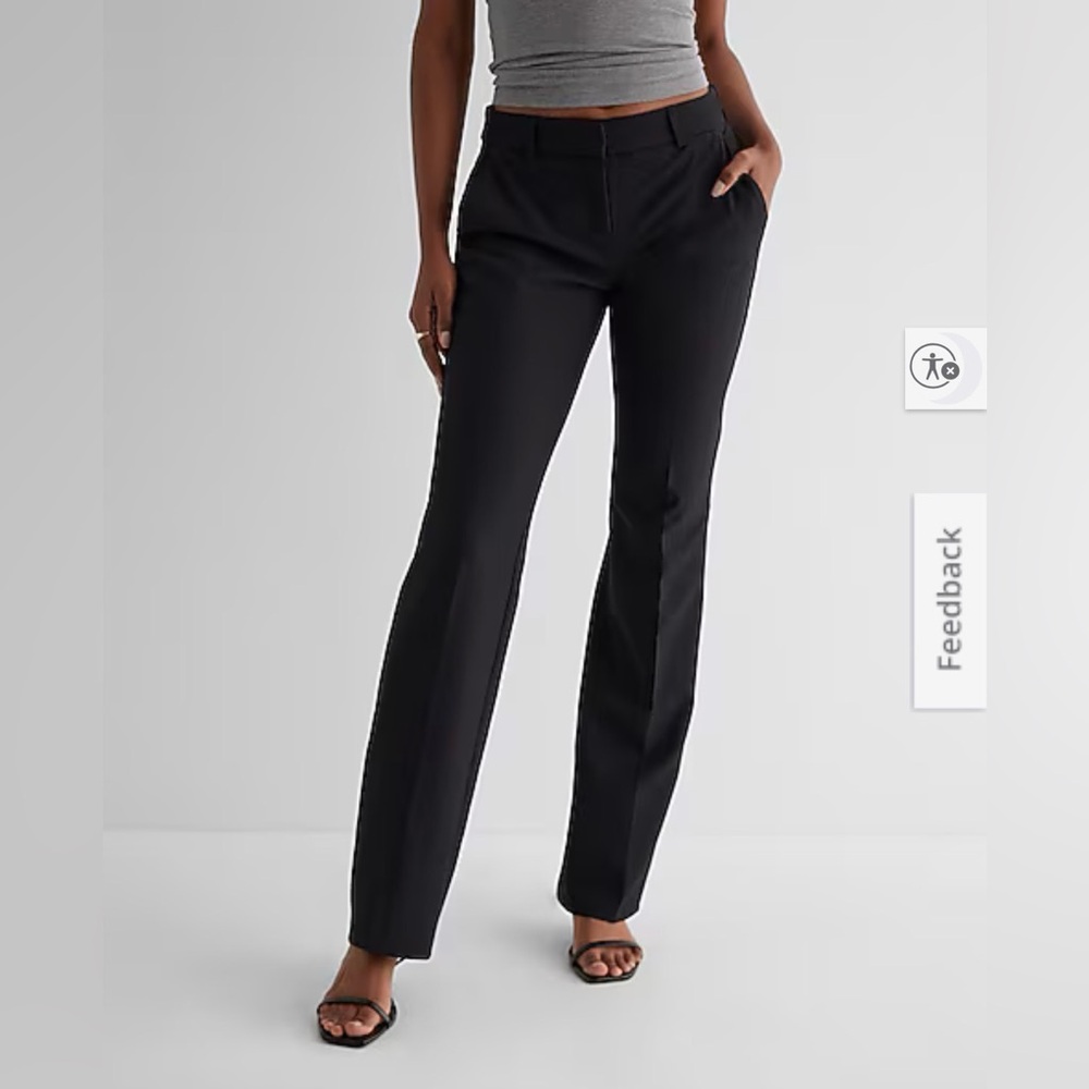 NWT Express Classic Black Women's Trousers